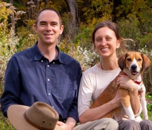 Mark and his wife.